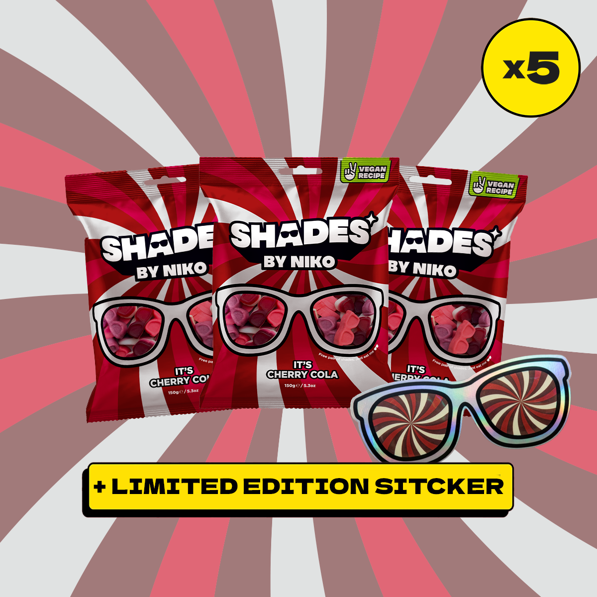Shades It's Cherry Cola