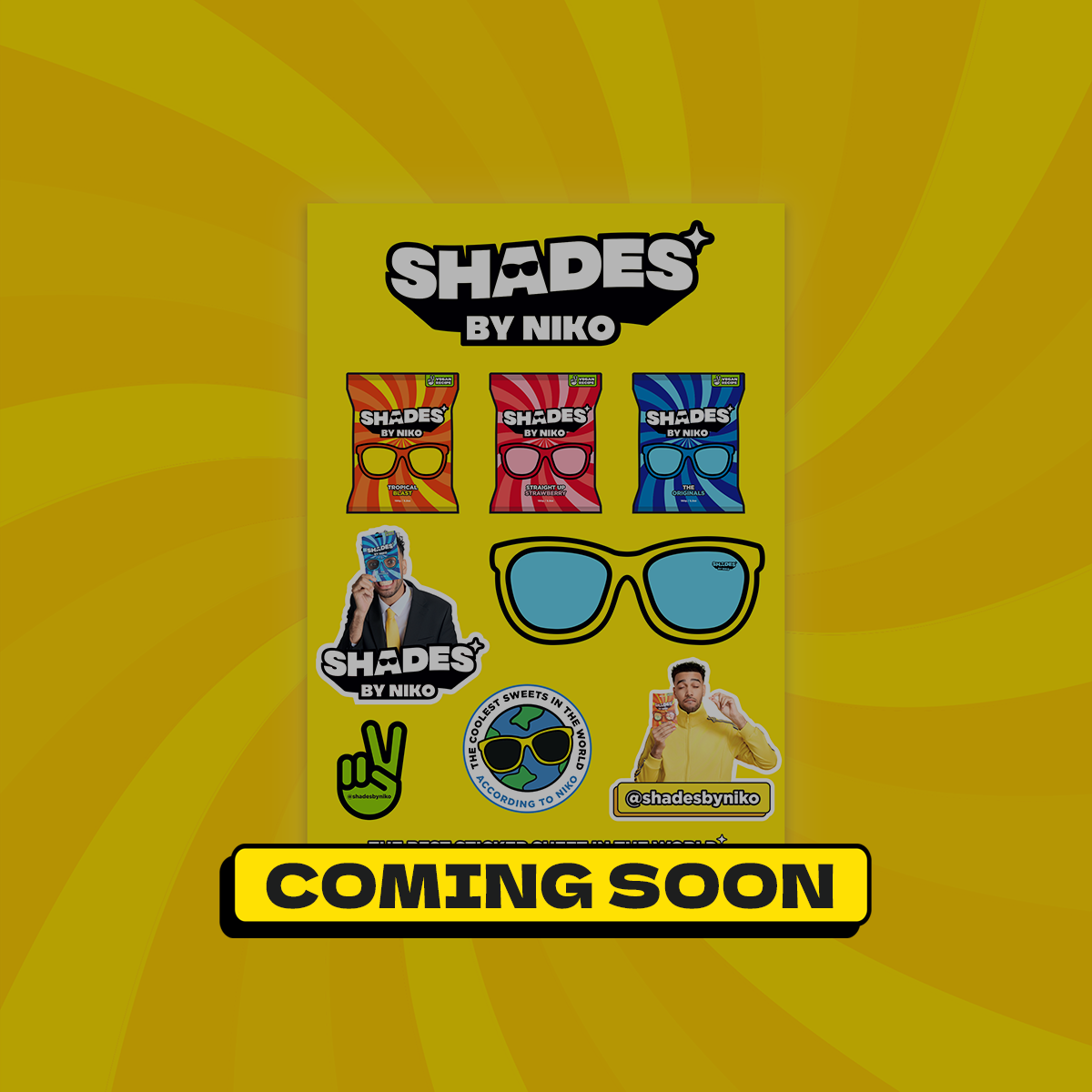 Shades Sticker Sheet